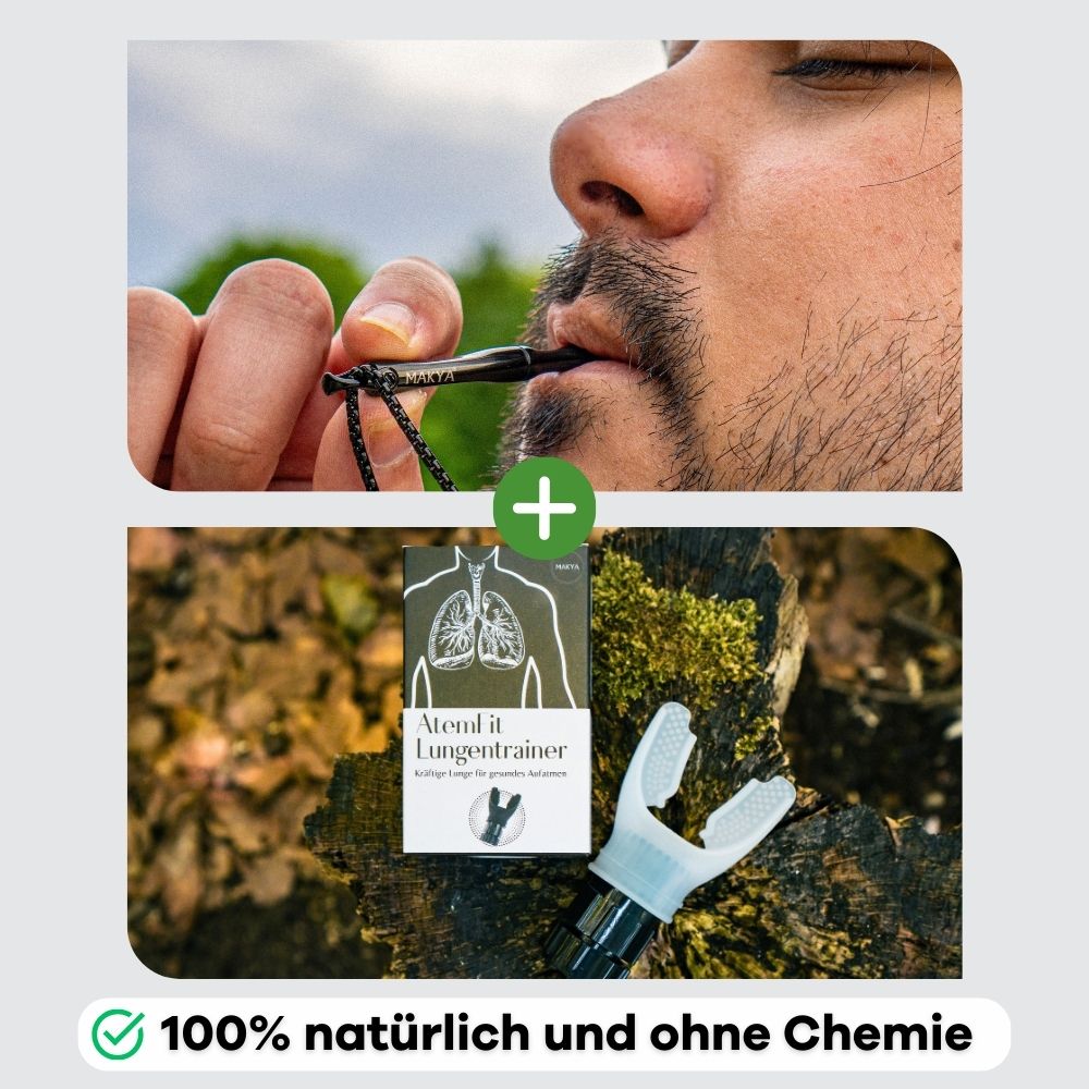 Allrounder-Set: Makya V3 + AtemFit für Rauchfreiheit & Lungengesundheit - MAKYA