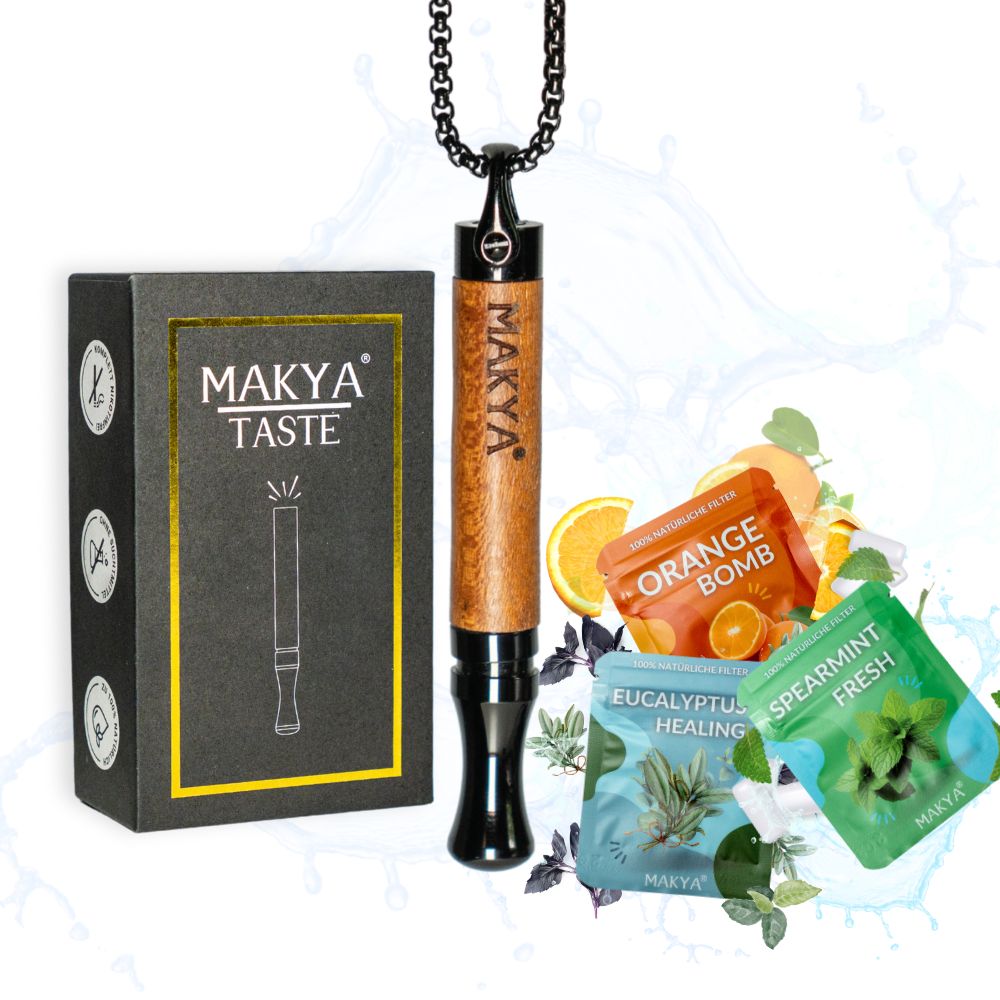 Makya Taste - Geschmackvolle Rauchentwöhnung 100% natürlich