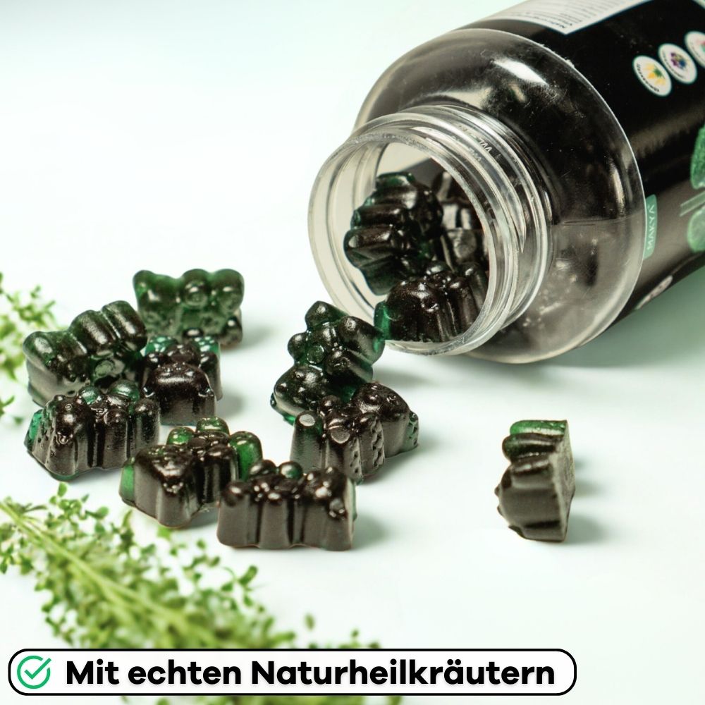 LungenReset - Vitamin und Naturkrautbärchen für maximale Lungenregeneration - MAKYA