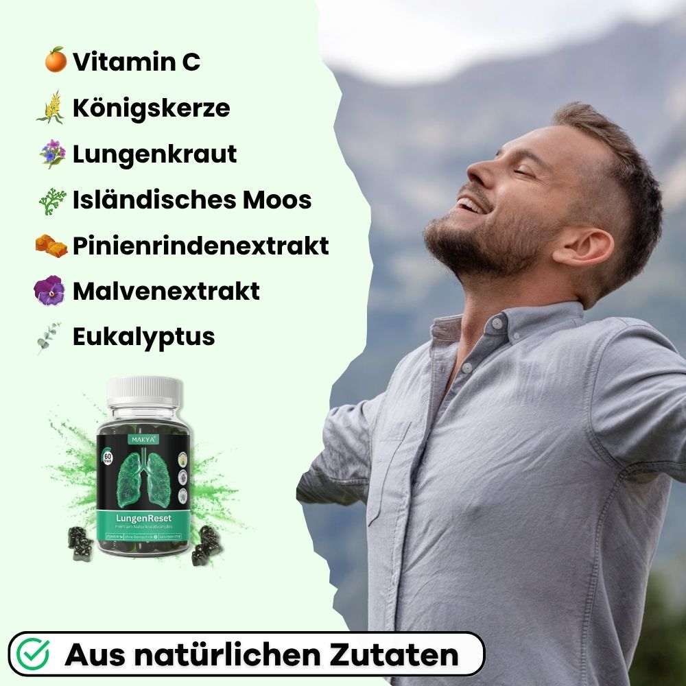 LungenReset - Gummibären mit Vitamin und Naturkräutern