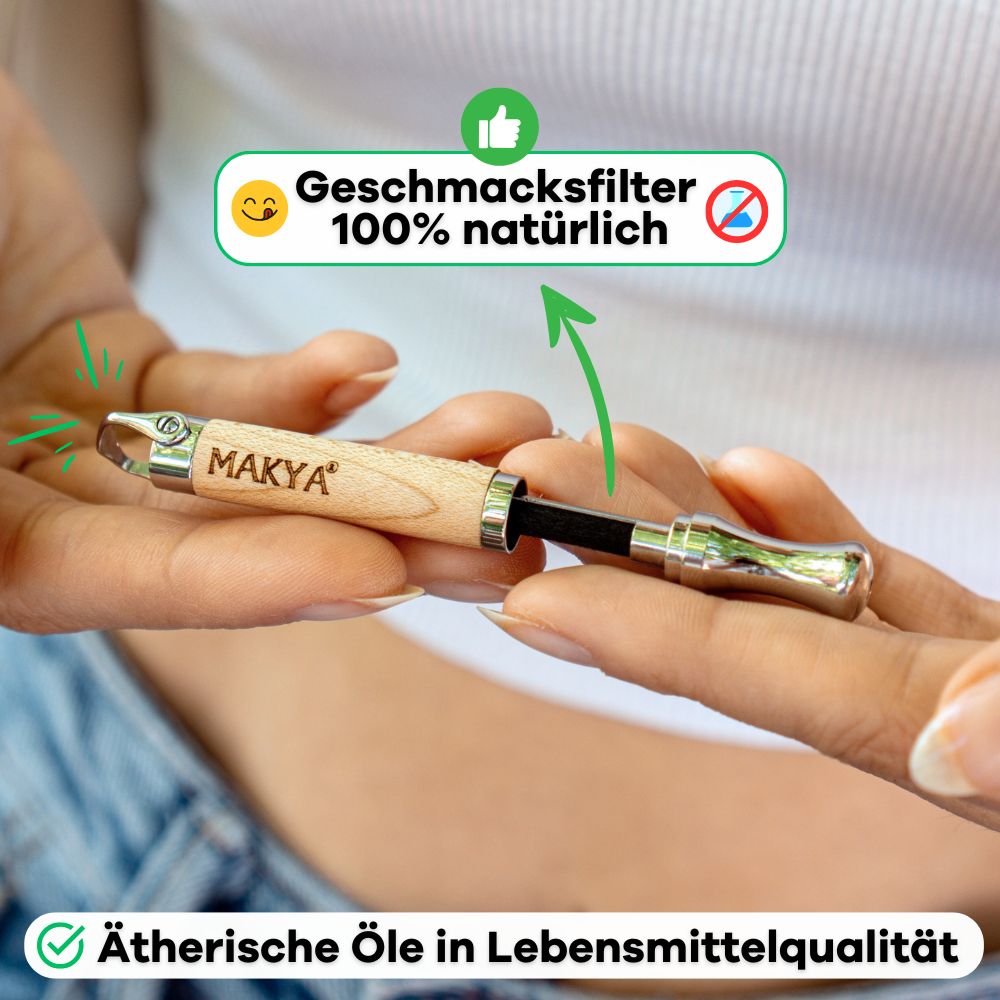 Makya Taste - Geschmackvolle Rauchentwöhnung 100% natürlich
