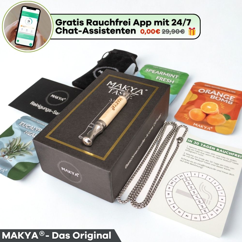 Makya Taste - Geschmackvolle Rauchentwöhnung 100% natürlich